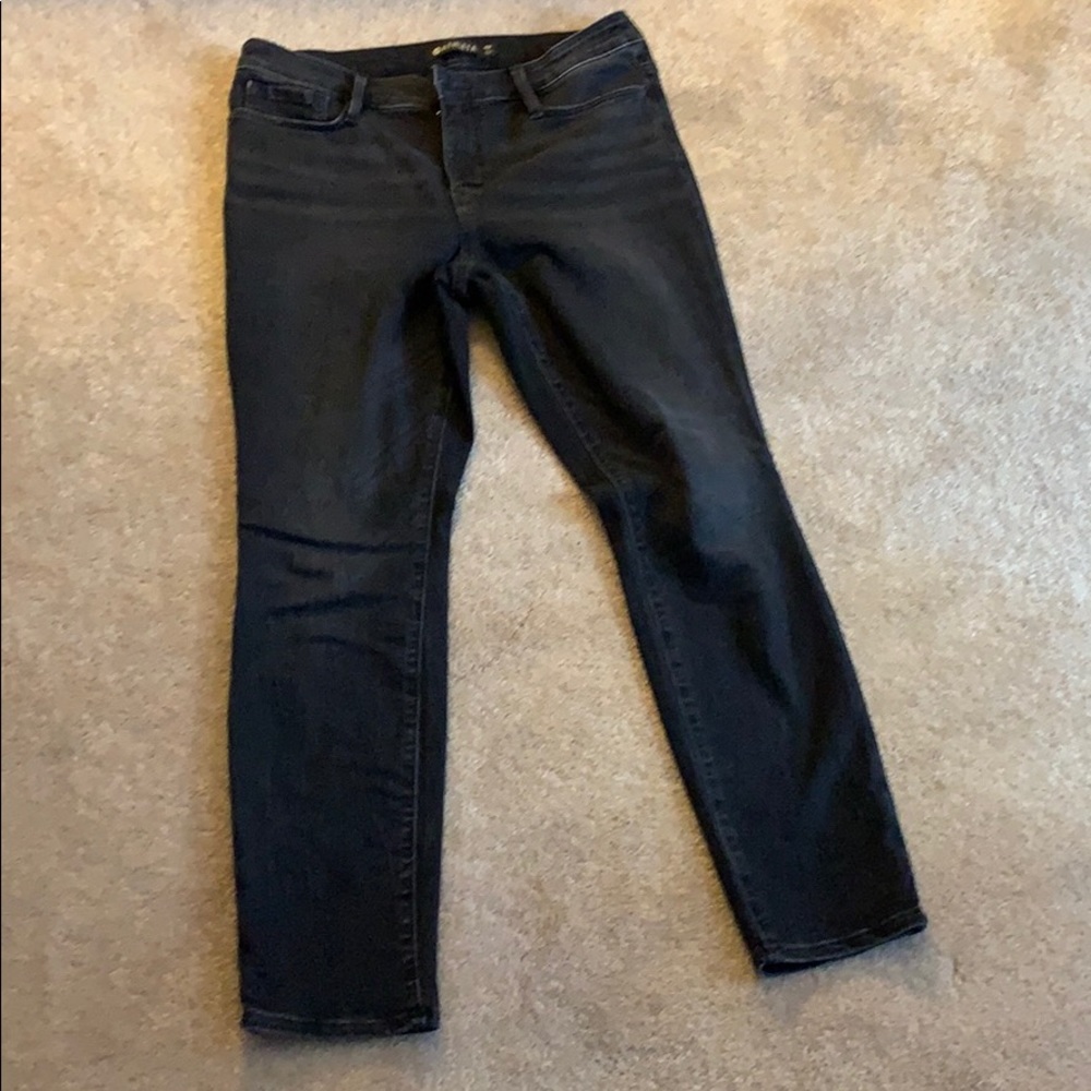 Athleta faded black Sculptex jeans size 10P